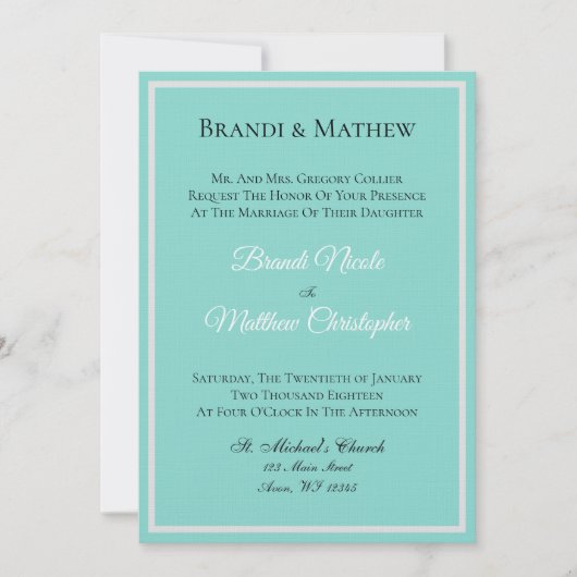 Hochzeitssuite Hochzeitsfeier (Vorderseite)