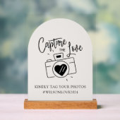 Hochzeitssymbol, Capture the Liebe Acrylschild (Neutral)