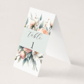 Hochzeitssymbol für Tischnummer (Vorderseite)