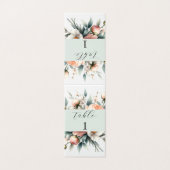 Hochzeitssymbol für Tischnummer (Außenseite Aufgefaltet)