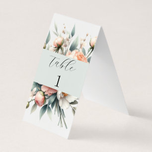 Hochzeitssymbol für Tischnummer