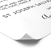 Hochzeitssymbol - Spende Grüne Wasserfarbe Zeichen Poster (Ecke)