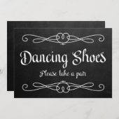 Hochzeitssymbol "Tanzschuhe" (Vorne/Hinten)