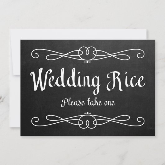 Hochzeitssymbol "Wedding Rice" (Vorderseite)