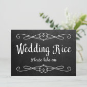 Hochzeitssymbol "Wedding Rice" (Stehend Vorderseite)
