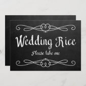 Hochzeitssymbol "Wedding Rice" (Vorne/Hinten)