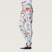Hochzeitssymbole Leggings (Links)