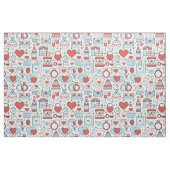Hochzeitssymbole Stoff (Fat Quarter (45,7 x 55,9 cm))