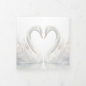 Hochzeitsszenario Dreifach Gefaltete Ankündigung (Cover)