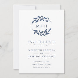 Hochzeitsszenario für die Blauolive-Zweigstelle Save The Date