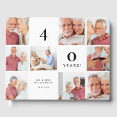 Hochzeitsszenario - MultiGrid-FotoCollage Gästebuch (Vorderseite)