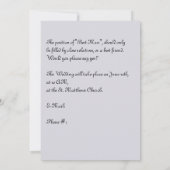 Hochzeitsszenario "Trauzeuge" - Anfrage Slate Blue (Rückseite)