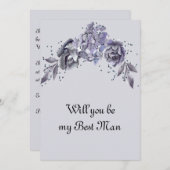 Hochzeitsszenario "Trauzeuge" - Anfrage Slate Blue (Vorne/Hinten)