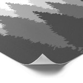 Hochzeitstabelle für Grauwaldgebiete Poster (Ecke)