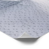 Hochzeitstabelle mit bearbeitbarem Foto Poster (Ecke)