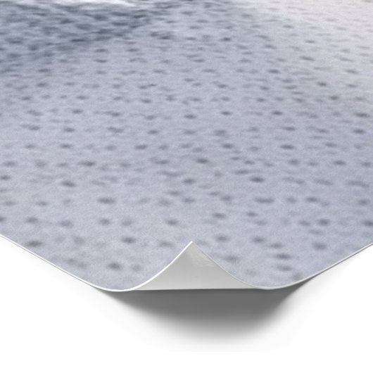 Hochzeitstabelle mit bearbeitbarem Foto Poster (Ecke)