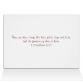 Hochzeitstabelle # Vorlage für die Platzkarte (Innenansicht Horizontal (Oben))