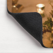 Hochzeitstabellendekorationen 2 mousepad (Ecke)