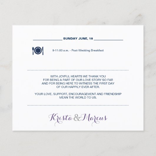 Hochzeitstag (Rückseite)