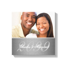 Hochzeitstag 12x12 Personalisiertes Foto