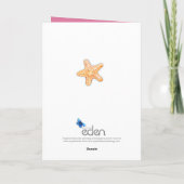 Hochzeitstag, 17. Muschel, Schwägerin Karte (Rückseite)