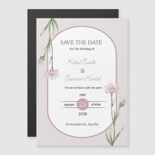 HOCHZEITSTAG 2026 JUNI MAGNETEINLADUNG