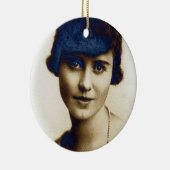 Hochzeitstag Alices Marion McPherrin 1917 Keramik Ornament (Rechts)