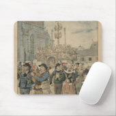 Hochzeitstag bei Plougastel Bretagne Mousepad (Mit Mouse)