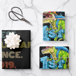 Hochzeitstag Bestes Ehemann seit 2019 Geschenkpapier Set