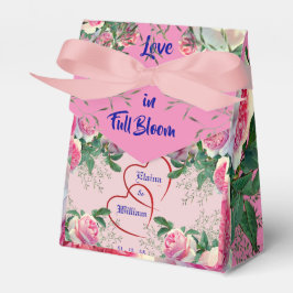 Hochzeitstag blühende Liebe Geschenkschachtel