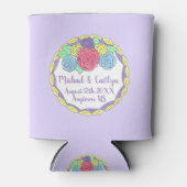 Hochzeitstag Brautparty Blumenkuchen Dosenkühler (Vorderseite)