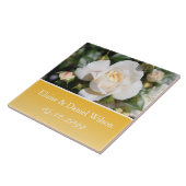 Hochzeitstag der hübschen Blume Fliese (Seite)