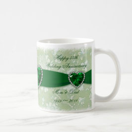 Hochzeitstag des Damast-55. Kaffeetasse