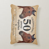 Hochzeitstag des elegantes zierkissen (Rückseite(Vertikal))