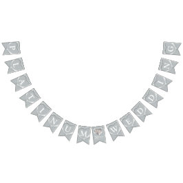 Hochzeitstag des Platins 70. Fotos Wimpelkette