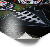 Hochzeitstag des Toten Gemäldes Fotodruck (Ecke)