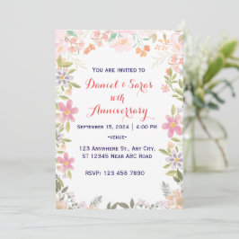 Hochzeitstag Einladung