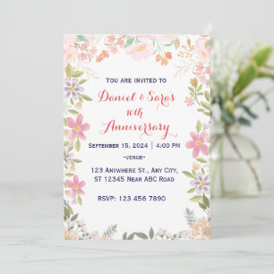 Hochzeitstag Einladung