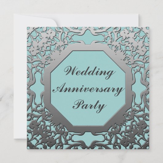 Hochzeitstag Einladung (Vorderseite)