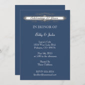 Hochzeitstag Einladung (Vorne/Hinten)