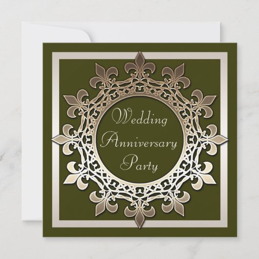 Hochzeitstag Einladung (Vorderseite)