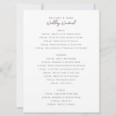 Hochzeitstag Einladung (Vorderseite)