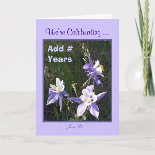 Hochzeitstag Einladung (Vorderseite)