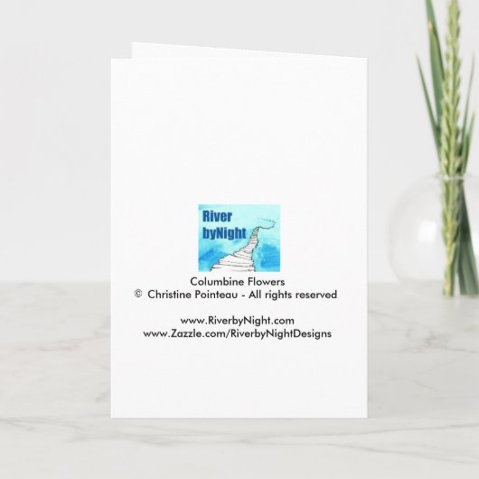 Hochzeitstag Einladung (Rückseite)