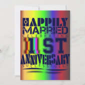 Hochzeitstag Einladung (Vorderseite)