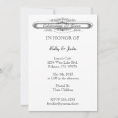 Hochzeitstag Einladung (Vorderseite)