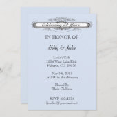 Hochzeitstag Einladung (Vorne/Hinten)