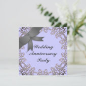 Hochzeitstag Einladung (Stehend Vorderseite)