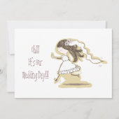 Hochzeitstag Einladung (Vorderseite)