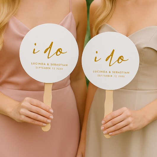 Hochzeitstag Elegante Fächer